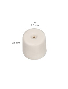 Tope Puerta Wolfpack Atornillar Blanco 2