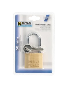 Candado Laton Arco Largo 50 mm. 2