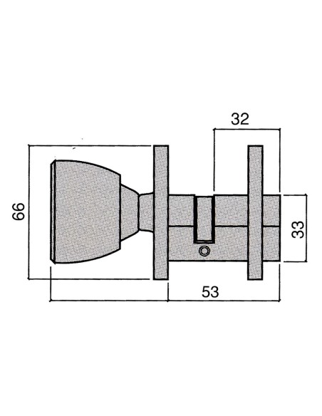 Cilindro Ucem 5000-p La 53 Con Pomo