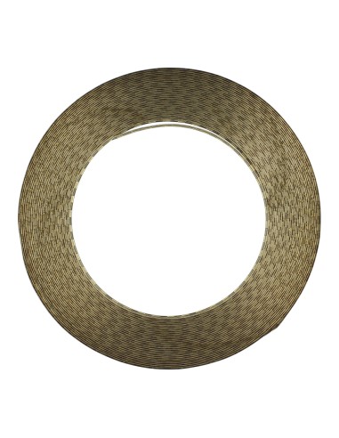 Bisagra Piano Hierro Latonado 32 mm. Rollo 50 Metros