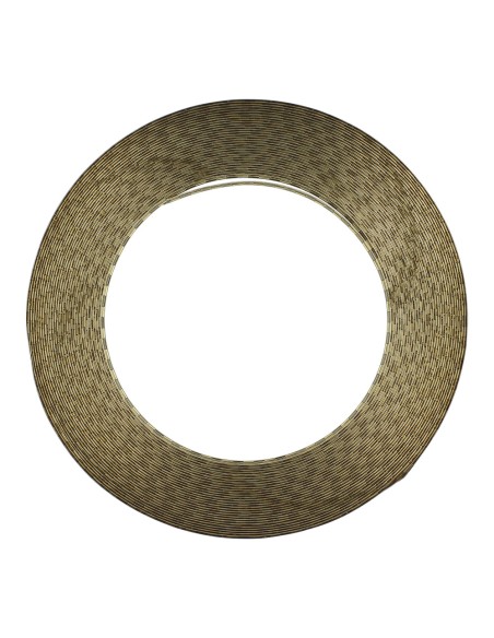 Bisagra Piano Hierro Latonado 32 mm. Rollo 50 Metros