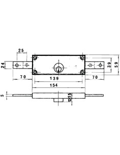 Cerradura Lince 5511 Bicromatada 2
