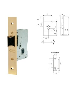 Cerradura Tesa 2015-hl/50 2