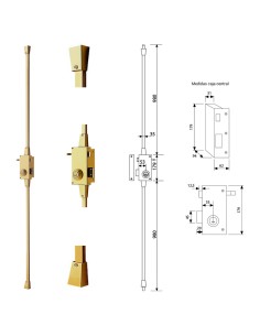 Cerradura Tesa Seguridad TS30 /t6/IAE Izquierda 2