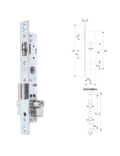 Cerradura Tesa 2206-hz/15 2