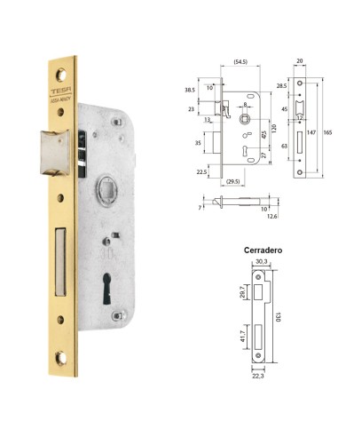 Cerradura Tesa 2002-hl/30