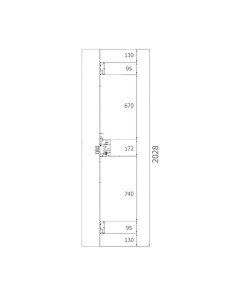 Cerradura Yale Seguridad 8922-fa/ylhs-6/80 Cerradero Corto. 2