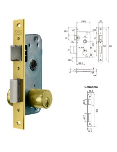 Cerradura Tesa 2000-hl/30 2