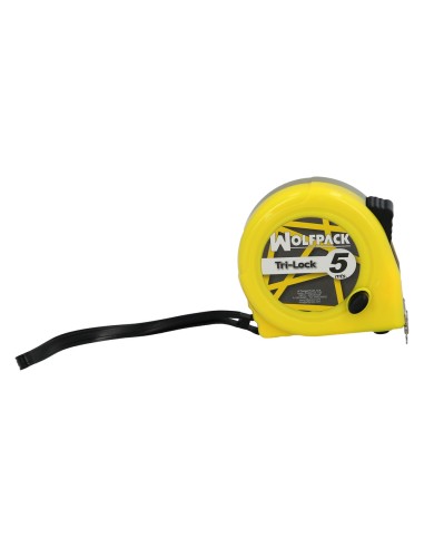 Flexometro Magnético Amarillo Con Freno 5 Metros / 19 mm.