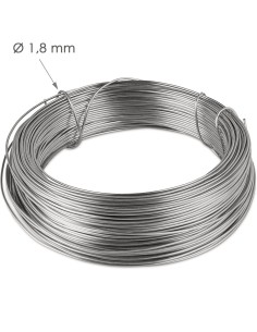 Alambre Galvanizado Rollo 25 Kg. Nº 12 - 1,8 mm. 2