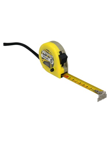 Flexometro Magnético Amarillo Con Freno 5 Metros / 19 mm.