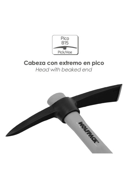 Alcotana 815 / 450 Gramos Mango Fribra Vidrio