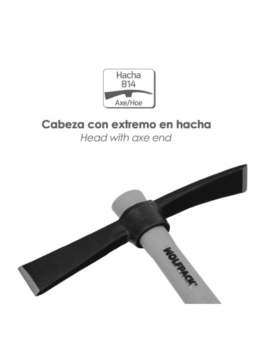 Alcotana 814 / 500 Gramos Mango Fibra Vidrio