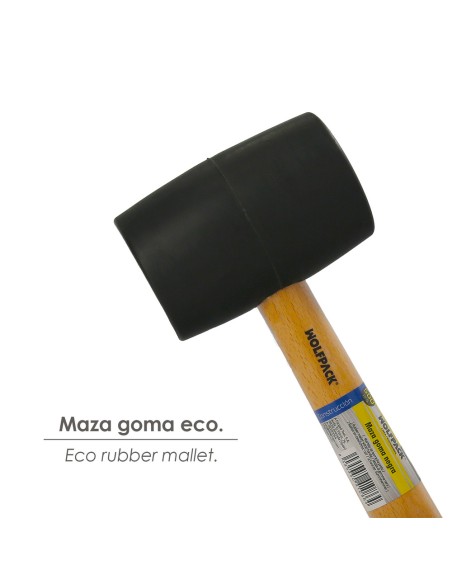 Maza Goma Negra 500 gramos