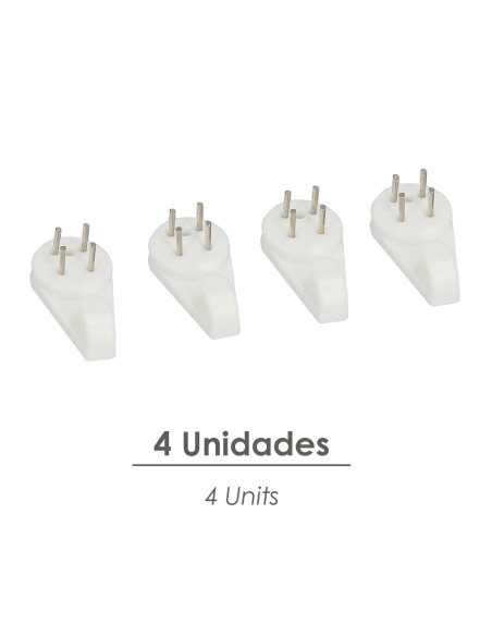 Cuelga Cuadros Gancho Pequeño (Blister 4 unidades) Clavar