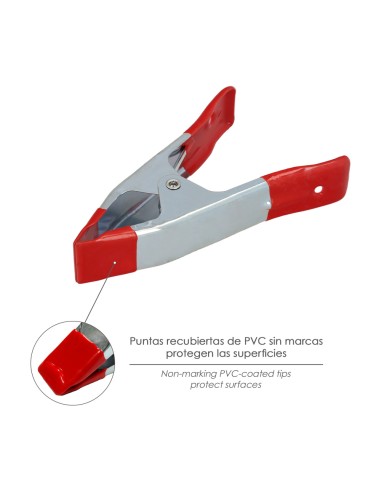 Pinza Sujecion de Acero 150mm