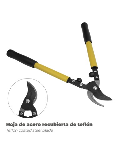 Tijeras Podar Profesional Acero 1172/50 cm. 2 Manos