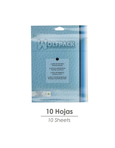 Lija Agua Grano 180 (Pack 10 Pliego)
