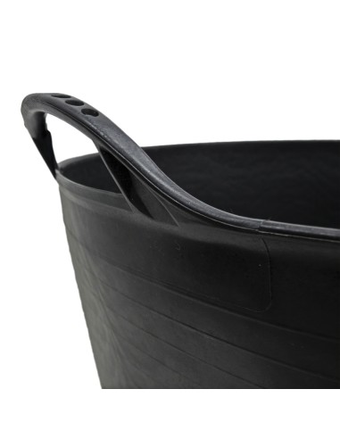 Capazo Plastico Negro Numero 4 55 Litros