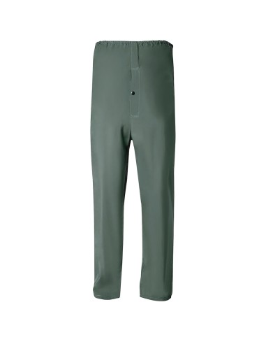 Traje de Agua Impermeable Verde Pvc Talla 8-XL