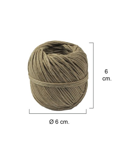 Hilo Bramante Cañamo Pulido Nº 4 (Bobina 50 Gramos)