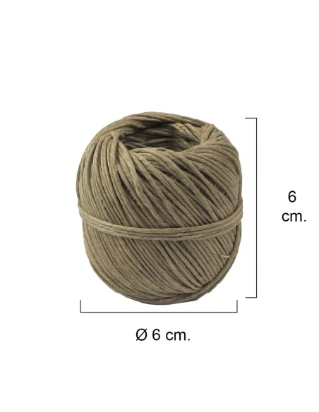 Hilo Bramante Cañamo Pulido Nº 4 (Bobina 50 Gramos)