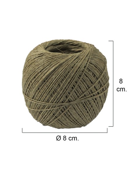 Hilo Bramante Cañamo Pulido Nº 6 (Bobina 100 Gramos)