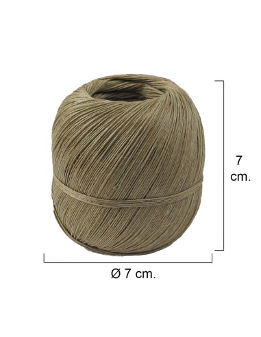 Hilo Bramante Cañamo Pulido Nº10 (Bobina 100 Gramos)