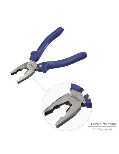 Alicates Utilex Universales 200 mm.