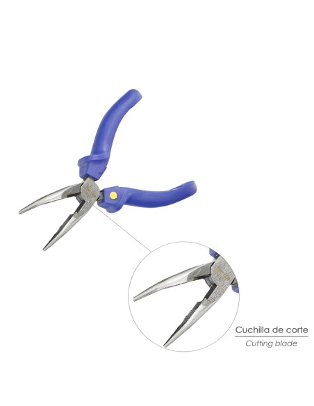 Alicates Utilex Boca Curva 150 mm.