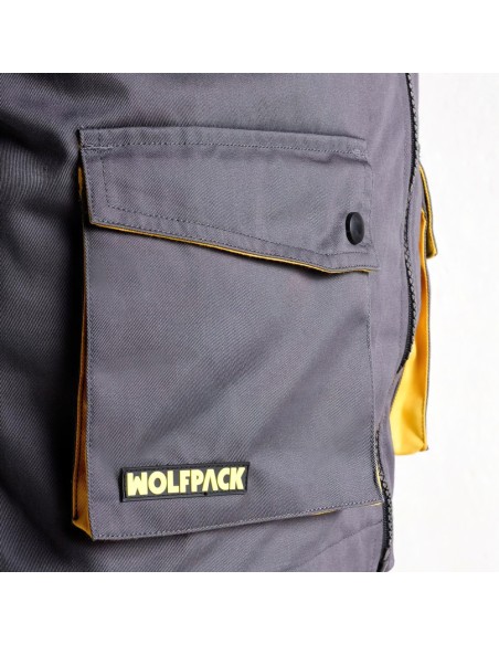 Chaqueta de Trabajo Gris/Amarillo Talla 52/54 L