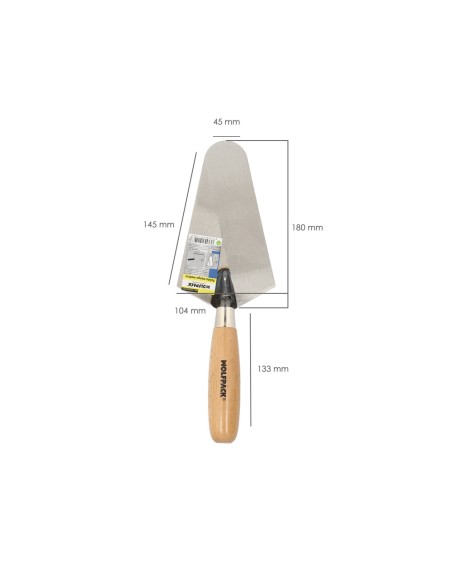 Paleta Wolfpack Plus Mango Madera 348 180 mm.
