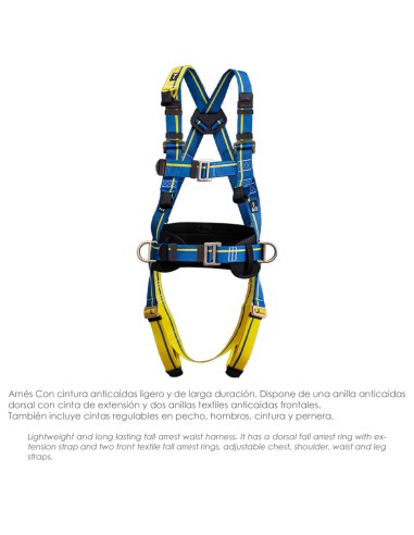 Arnes Anticaidas Kit Seguridad Nº 2 (7 piezas) EN361