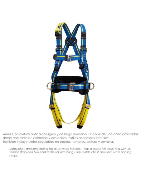 Arnes Anticaidas Kit Seguridad Nº 2 (7 piezas) EN361