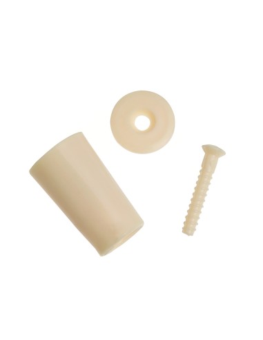 Tope Persiana Con Tornillo 40 mm. Marfil
