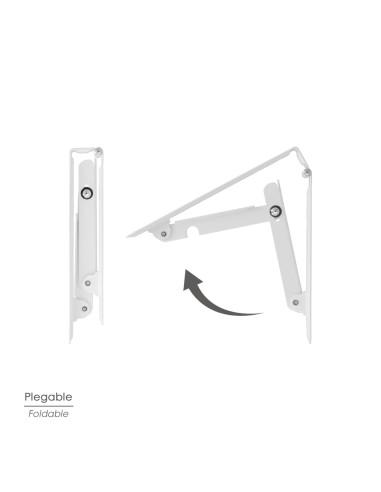 Palomilla Wolfpack Abatible Blanca 300 mm.