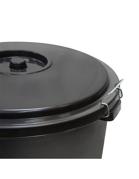 Cubo Basura Plastico Comunidad Con Tapa 50 Litros