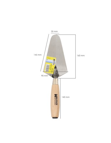 Paleta Wolfpack Mango Madera 348 / 160 mm.