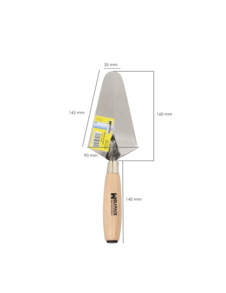 Paleta Wolfpack Mango Madera 348 / 160 mm.