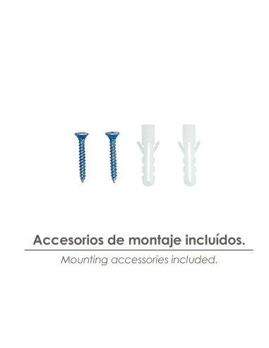 Soporte Pelicano Regulable Para Estante 1 / 20 mm. Cromo Mate (1 Pieza)