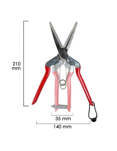 Tijeras Recolectora T 702 210 mm.
