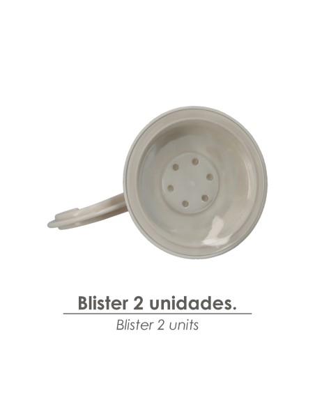 Colgador Oryx Ventosa Accionable 54 mm. (Blister 2 Unidades) Adhesivo