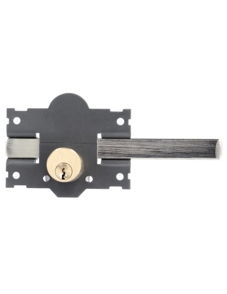 Cerrojo b-4 llave 2 lados pasador de 183mm cilindro redondo de 70mm