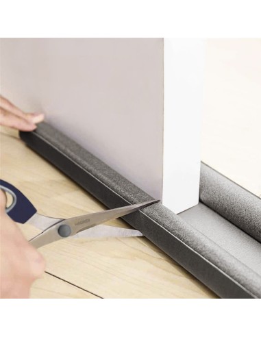 Burlete Puerta Espuma Gris Bajopuerta 95 cm.