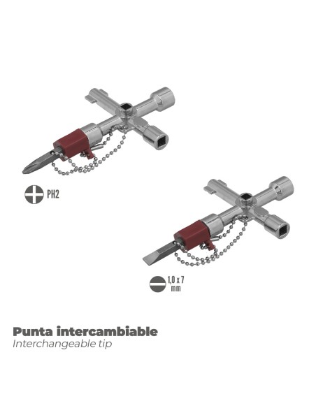 Llave De Cabina - Agua, Gas, Electricidad