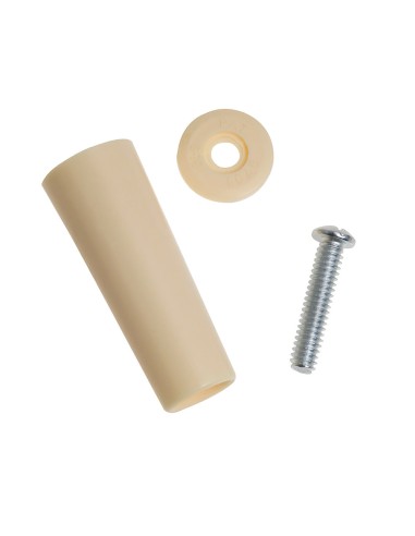 Tope Persiana Con Tornillo 60 mm. Marfil