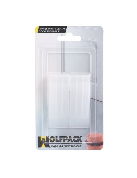 Cuñas para Puerta Transparentes (Blister 2 unidades)