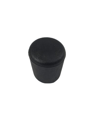 Contera Cónica Negra 14mm. Blister 8 piezas.