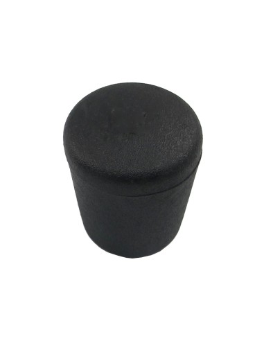 Contera Cónica Negra 20mm. Blister 4 piezas.