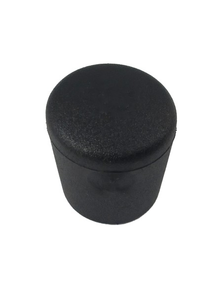 Contera Cónica Negra 22mm. Blister 4 piezas.